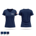 West Wilmerding Volunteer Fire Department Women's Short Sleeve V-neck Shirt - 1