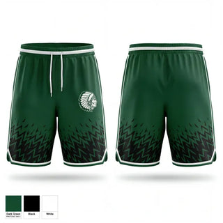 Athletic Shorts With Pockets, Billerica Indians, Men's Lacrosse, Teamtime, Team time, sublimation, custom sports apparel, team uniforms, spirit wear, spiritwear, sports uniforms, custom shirts, team store, custom team store, fundraiser sports, apparel fundraiser