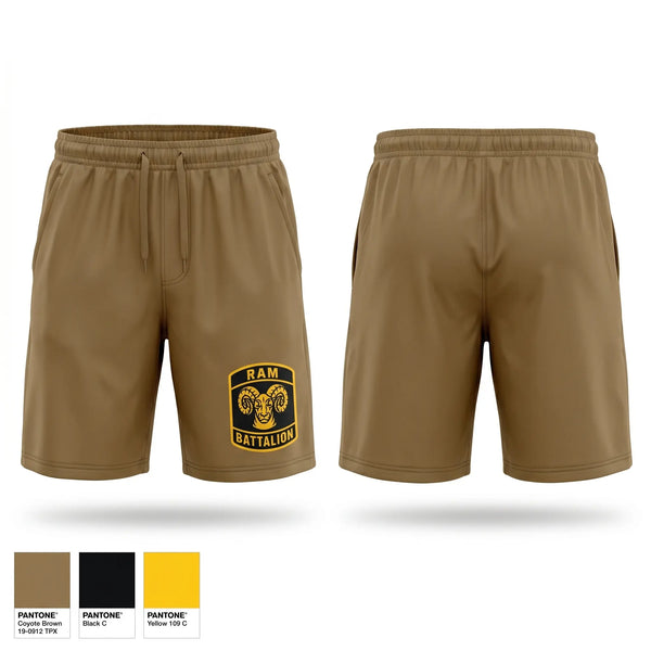 Athletic Shorts With Pockets, Ram battalion, Army, Teamtime, Team time, sublimation, custom sports apparel, team uniforms, spirit wear, spiritwear, sports uniforms, custom shirts, team store, custom team store, fundraiser sports, apparel fundraiser