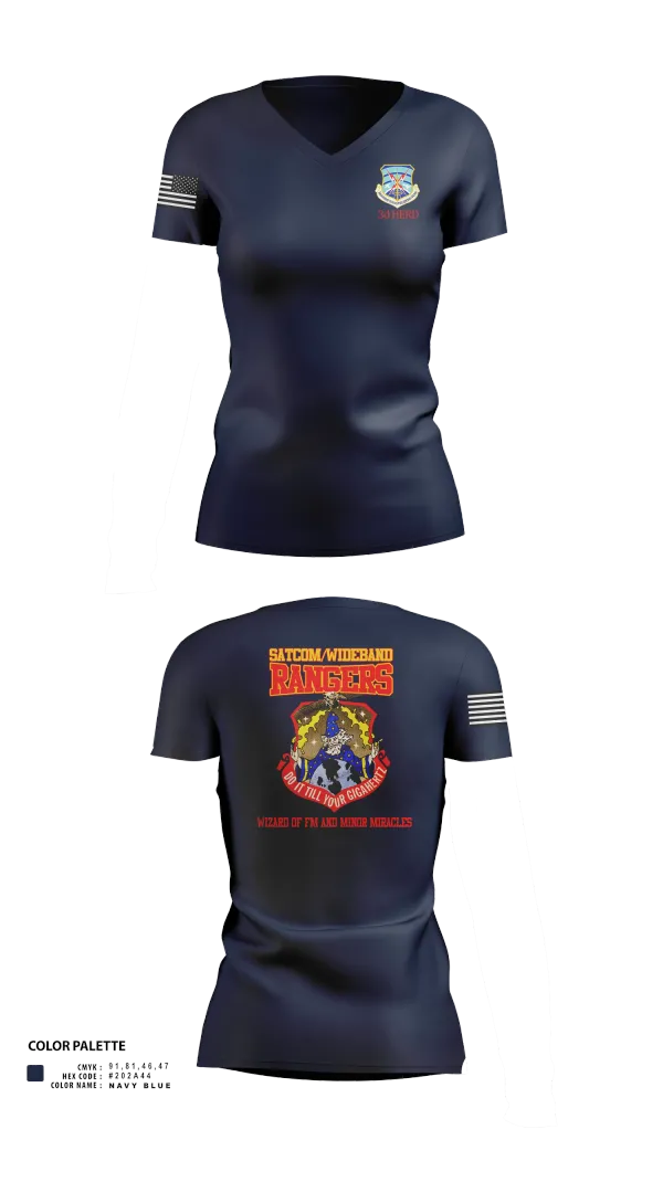 Womens Short Sleeve Vneck Shirt, 3d CCG, Air Force, Teamtime, Team time, sublimation, custom sports apparel, team uniforms, spirit wear, spiritwear, sports uniforms, custom shirts, team store, custom team store, fundraiser sports, apparel fundraiser