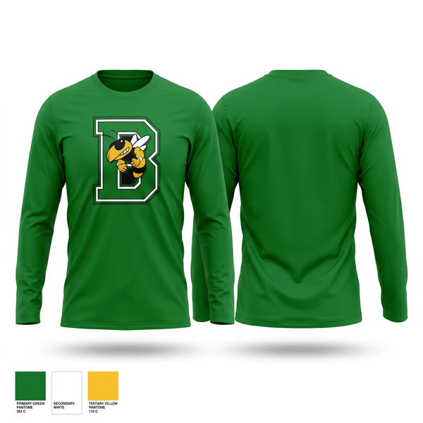 Long Sleeve Performance Shirt, Bethel Middle School Basketball, Men's Basketball, Teamtime, Team time, sublimation, custom sports apparel, team uniforms, spirit wear, spiritwear, sports uniforms, custom shirts, team store, custom team store, fundraiser sports, apparel fundraiser