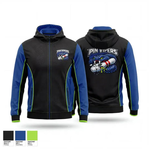 Windbreaker, Pin vipers, Bowling, Teamtime, Team time, sublimation, custom sports apparel, team uniforms, spirit wear, spiritwear, sports uniforms, custom shirts, team store, custom team store, fundraiser sports, apparel fundraiser