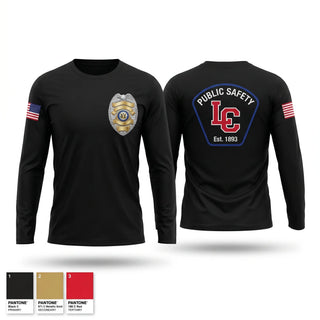 Long Sleeve Performance Shirt, LC Public Safety, Police, Teamtime, Team time, sublimation, custom sports apparel, team uniforms, spirit wear, spiritwear, sports uniforms, custom shirts, team store, custom team store, fundraiser sports, apparel fundraiser