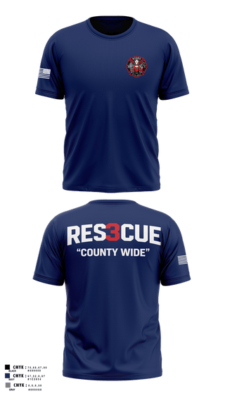 Short Sleeve Performance Shirt, North Towanda Fire Rescue, Fire Department, Teamtime, Team time, sublimation, custom sports apparel, team uniforms, spirit wear, spiritwear, sports uniforms, custom shirts, team store, custom team store, fundraiser sports, apparel fundraiser