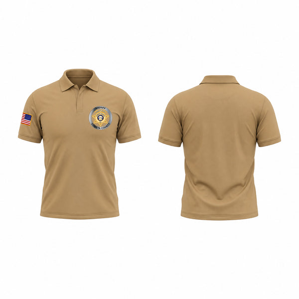 Short Sleeve Performance Polo, Coweta County Sheriffs Department, Police, Teamtime, Team time, sublimation, custom sports apparel, team uniforms, spirit wear, spiritwear, sports uniforms, custom shirts, team store, custom team store, fundraiser sports, apparel fundraiser