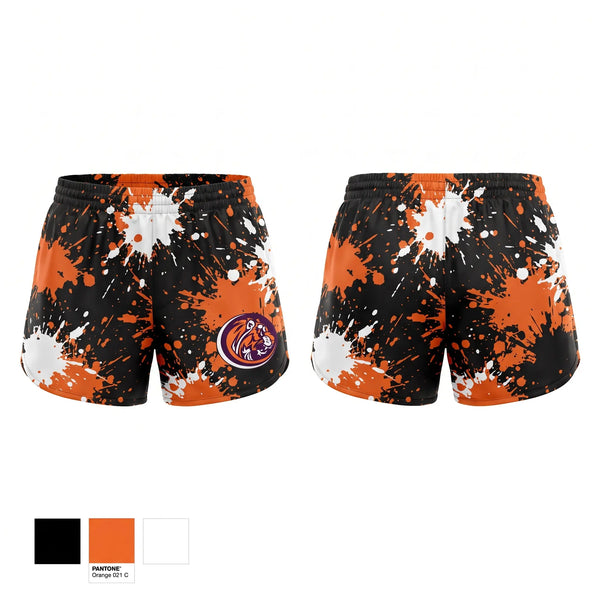 Womens Shorts, Armada Tigers, Golf, Teamtime, Team time, sublimation, custom sports apparel, team uniforms, spirit wear, spiritwear, sports uniforms, custom shirts, team store, custom team store, fundraiser sports, apparel fundraiser
