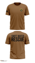 WV DNR Swift Water Rescue 69124676 Old School Cotton Feel Shirt - 100