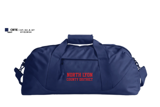 Duffle Bag, North Lyon County District #2, Fire Department, Teamtime, Team time, sublimation, custom sports apparel, team uniforms, spirit wear, spiritwear, sports uniforms, custom shirts, team store, custom team store, fundraiser sports, apparel fundraiser
