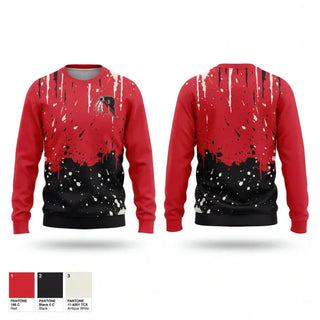 Crew Neck Sweatshirt, Rahway High School Tennis, Tennis, Teamtime, Team time, sublimation, custom sports apparel, team uniforms, spirit wear, spiritwear, sports uniforms, custom shirts, team store, custom team store, fundraiser sports, apparel fundraiser