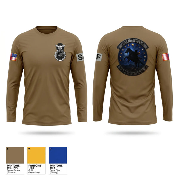 Long Sleeve Performance Shirt, 102D SFS, Air Force, Teamtime, Team time, sublimation, custom sports apparel, team uniforms, spirit wear, spiritwear, sports uniforms, custom shirts, team store, custom team store, fundraiser sports, apparel fundraiser