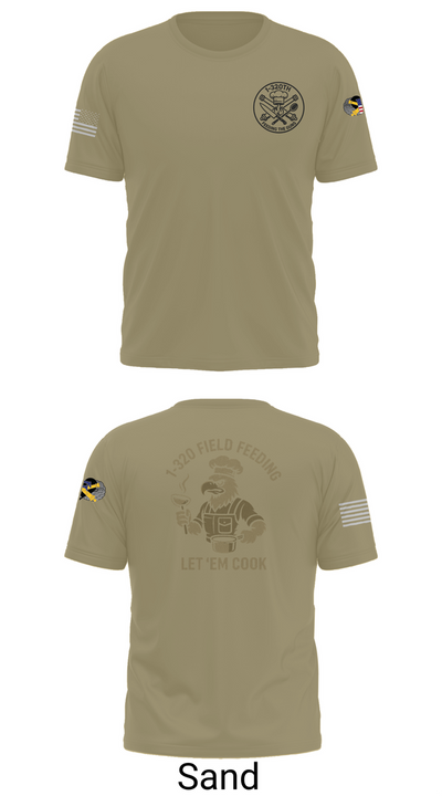 1-320th 33901003 Old School Cotton Feel Shirt - 90