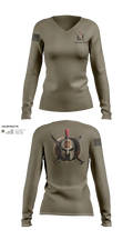 108th Air Defense Artillery Brigade 44392598 Women's Long Sleeve V-neck Shirt - 43