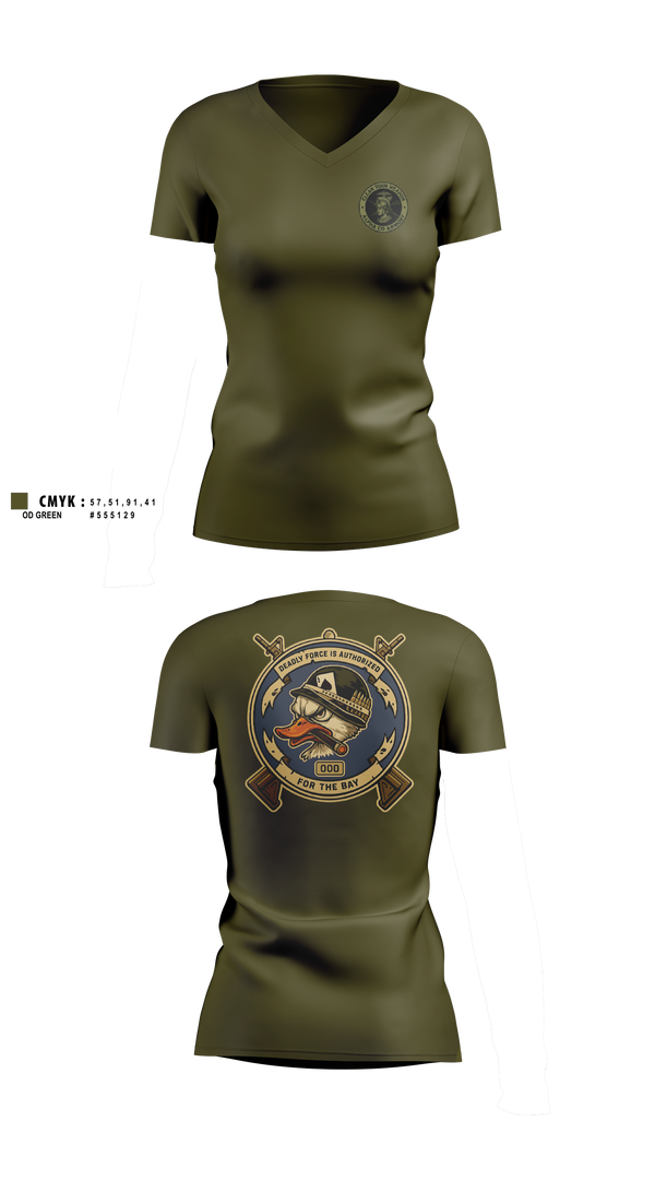 Womens Short Sleeve Vneck Shirt, MCSFBN A CO, Marines, Teamtime, Team time, sublimation, custom sports apparel, team uniforms, spirit wear, spiritwear, sports uniforms, custom shirts, team store, custom team store, fundraiser sports, apparel fundraiser