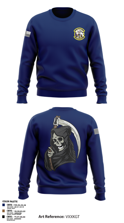 89th ATKS 4594121 Crew Neck Sweatshirt - 1