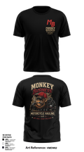 Monkey Business Motorcycle Hauling 21816516 Short Sleeve Performance Shirt - 5