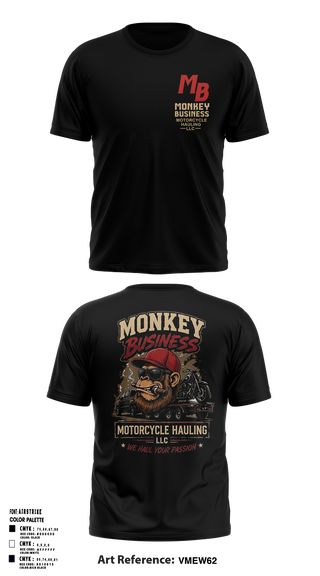 Short Sleeve Performance Shirt, Monkey Business Motorcycle Hauling, , Teamtime, Team time, sublimation, custom sports apparel, team uniforms, spirit wear, spiritwear, sports uniforms, custom shirts, team store, custom team store, fundraiser sports, apparel fundraiser