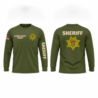 Long Sleeve Performance Shirt, Alamosa County Sheriff's Office, Police, Teamtime, Team time, sublimation, custom sports apparel, team uniforms, spirit wear, spiritwear, sports uniforms, custom shirts, team store, custom team store, fundraiser sports, apparel fundraiser