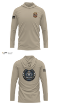 Sicangu Nation Tribal Defense Solutions Emergency Medical Response Unit (SNTDS‑EMRU) 83471508 Long Sleeve Performance Shirt with hood - 3