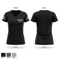 Okaloosa County Sheriff’s Office SRO Women's Short Sleeve V-neck Shirt - 1