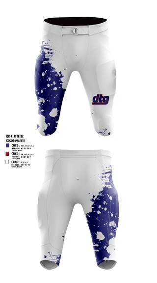Integrated Football Pants, Downtown Giants Youth Football, Men's Basketball, Teamtime, Team time, sublimation, custom sports apparel, team uniforms, spirit wear, spiritwear, sports uniforms, custom shirts, team store, custom team store, fundraiser sports, apparel fundraiser