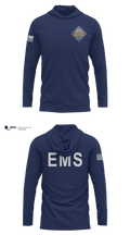 Southern Berkshire ambulance Long Sleeve Performance Shirt with hood - 6