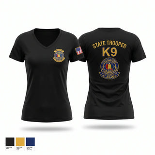 Womens Short Sleeve Vneck Shirt, ALEA 2.0, Police, Teamtime, Team time, sublimation, custom sports apparel, team uniforms, spirit wear, spiritwear, sports uniforms, custom shirts, team store, custom team store, fundraiser sports, apparel fundraiser