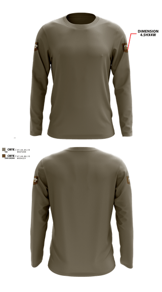 Long Sleeve Performance Shirt, Dodge County Sheriff's Office, Police, Teamtime, Team time, sublimation, custom sports apparel, team uniforms, spirit wear, spiritwear, sports uniforms, custom shirts, team store, custom team store, fundraiser sports, apparel fundraiser