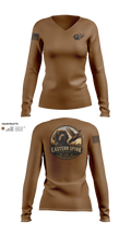 Eastern Spink Guide Service Women's Long Sleeve V-neck Shirt - 21
