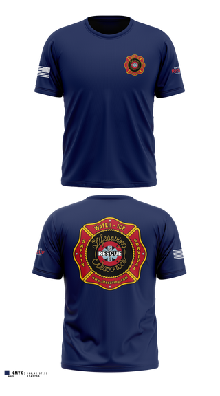 Old School Cotton Feel Shirt, Eielson AFB, Fire Department, Teamtime, Team time, sublimation, custom sports apparel, team uniforms, spirit wear, spiritwear, sports uniforms, custom shirts, team store, custom team store, fundraiser sports, apparel fundraiser