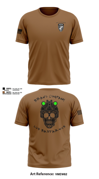 Short Sleeve Performance Shirt, 451 B Co Los Bastardos451 B Co Los Bastardos, Army, Teamtime, Team time, sublimation, custom sports apparel, team uniforms, spirit wear, spiritwear, sports uniforms, custom shirts, team store, custom team store, fundraiser sports, apparel fundraiser