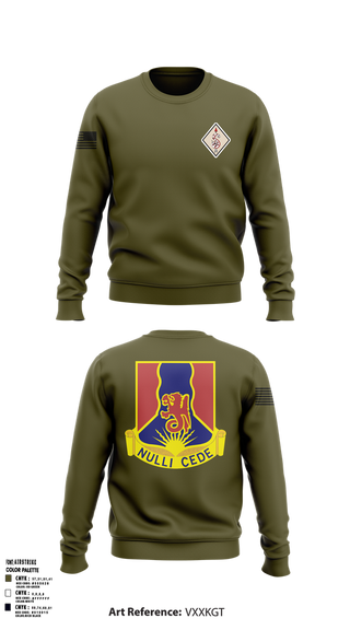 Crew Neck Sweatshirt, 249TH RTI, National Guard, Teamtime, Team time, sublimation, custom sports apparel, team uniforms, spirit wear, spiritwear, sports uniforms, custom shirts, team store, custom team store, fundraiser sports, apparel fundraiser