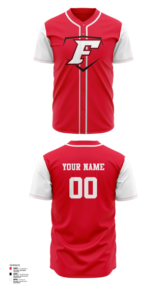 Full Button Softball Jersey, Cap City Force - Gray, Softball, Teamtime, Team time, sublimation, custom sports apparel, team uniforms, spirit wear, spiritwear, sports uniforms, custom shirts, team store, custom team store, fundraiser sports, apparel fundraiser