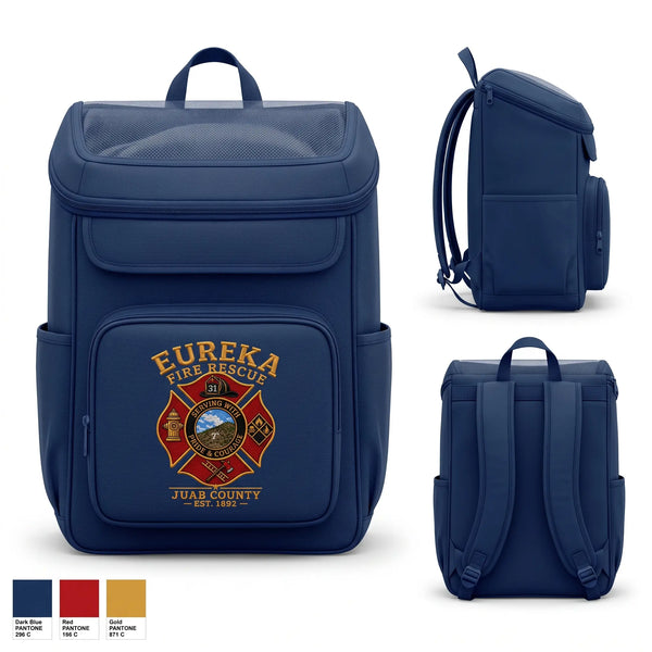 Gear Bag, Eureka Fire Department, Fire Department, Teamtime, Team time, sublimation, custom sports apparel, team uniforms, spirit wear, spiritwear, sports uniforms, custom shirts, team store, custom team store, fundraiser sports, apparel fundraiser