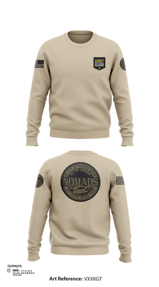 Crew Neck Sweatshirt, E CO 169 AVN, National Guard, Teamtime, Team time, sublimation, custom sports apparel, team uniforms, spirit wear, spiritwear, sports uniforms, custom shirts, team store, custom team store, fundraiser sports, apparel fundraiser