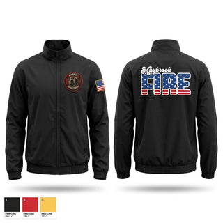 Windbreaker, Maybrook Fire Department, Fire Department, Teamtime, Team time, sublimation, custom sports apparel, team uniforms, spirit wear, spiritwear, sports uniforms, custom shirts, team store, custom team store, fundraiser sports, apparel fundraiser