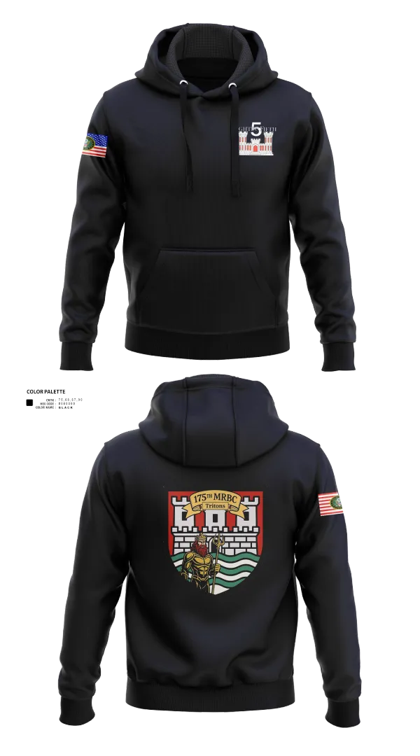 Hoodie, 175th MRBC, , Teamtime, Team time, sublimation, custom sports apparel, team uniforms, spirit wear, spiritwear, sports uniforms, custom shirts, team store, custom team store, fundraiser sports, apparel fundraiser