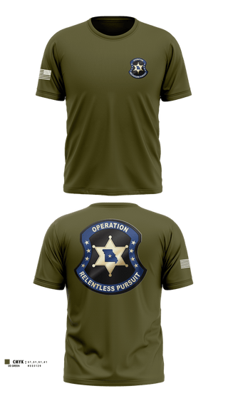 Short Sleeve Performance Shirt, Operation Relentless Pursuit, Police, Teamtime, Team time, sublimation, custom sports apparel, team uniforms, spirit wear, spiritwear, sports uniforms, custom shirts, team store, custom team store, fundraiser sports, apparel fundraiser