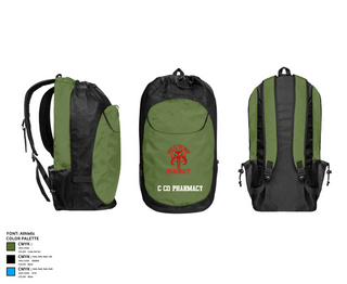 Gear Bag, C Co Pharmacy, , Teamtime, Team time, sublimation, custom sports apparel, team uniforms, spirit wear, spiritwear, sports uniforms, custom shirts, team store, custom team store, fundraiser sports, apparel fundraiser