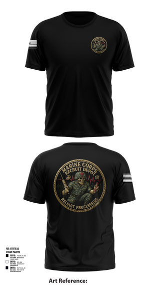 Short Sleeve Performance Shirt, Recruit Processing, , Teamtime, Team time, sublimation, custom sports apparel, team uniforms, spirit wear, spiritwear, sports uniforms, custom shirts, team store, custom team store, fundraiser sports, apparel fundraiser