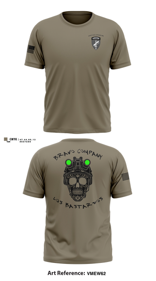 Short Sleeve Performance Shirt, 451 B Co Los Bastardos451 B Co Los Bastardos, Army, Teamtime, Team time, sublimation, custom sports apparel, team uniforms, spirit wear, spiritwear, sports uniforms, custom shirts, team store, custom team store, fundraiser sports, apparel fundraiser