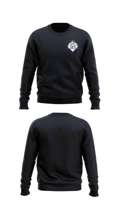 IWV Youth Softball 66650768 Crew Neck Sweatshirt - 5