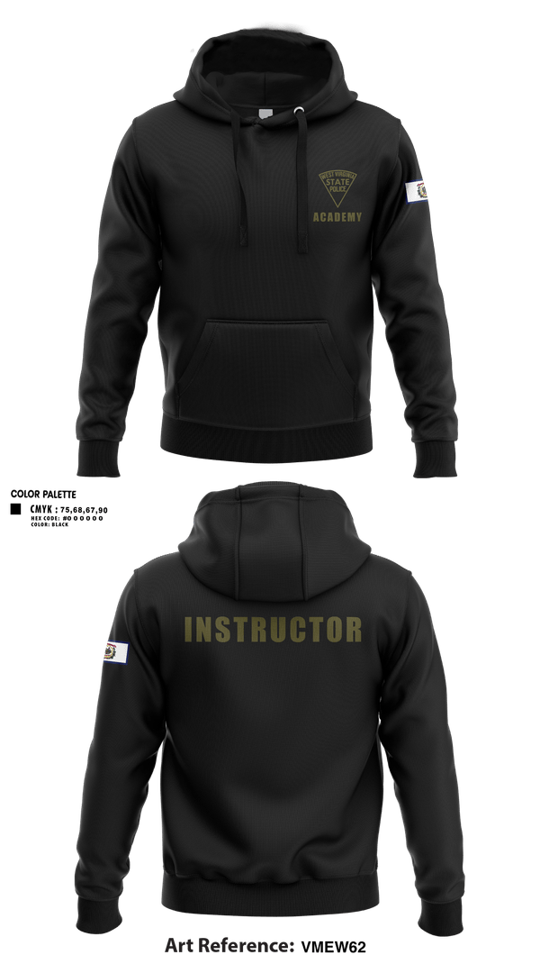 Hoodie, State Police, Police, Teamtime, Team time, sublimation, custom sports apparel, team uniforms, spirit wear, spiritwear, sports uniforms, custom shirts, team store, custom team store, fundraiser sports, apparel fundraiser