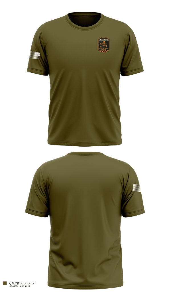 Short Sleeve Performance Shirt, Wellsville TRT, , Teamtime, Team time, sublimation, custom sports apparel, team uniforms, spirit wear, spiritwear, sports uniforms, custom shirts, team store, custom team store, fundraiser sports, apparel fundraiser
