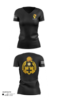 2-5 Cav Lancers Women's Short Sleeve V-neck Shirt - 21
