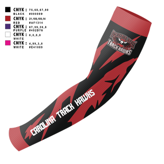 Arm Sleeve, Carolina Track Hawks, Track & Field, Teamtime, Team time, sublimation, custom sports apparel, team uniforms, spirit wear, spiritwear, sports uniforms, custom shirts, team store, custom team store, fundraiser sports, apparel fundraiser