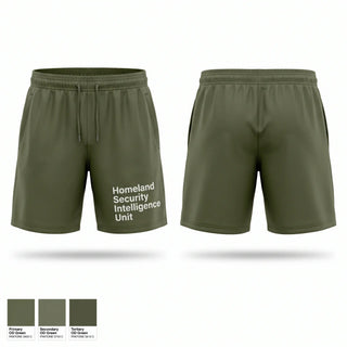 Athletic Shorts With Pockets, Homeland Security & Intelligence Unit, Police, Teamtime, Team time, sublimation, custom sports apparel, team uniforms, spirit wear, spiritwear, sports uniforms, custom shirts, team store, custom team store, fundraiser sports, apparel fundraiser