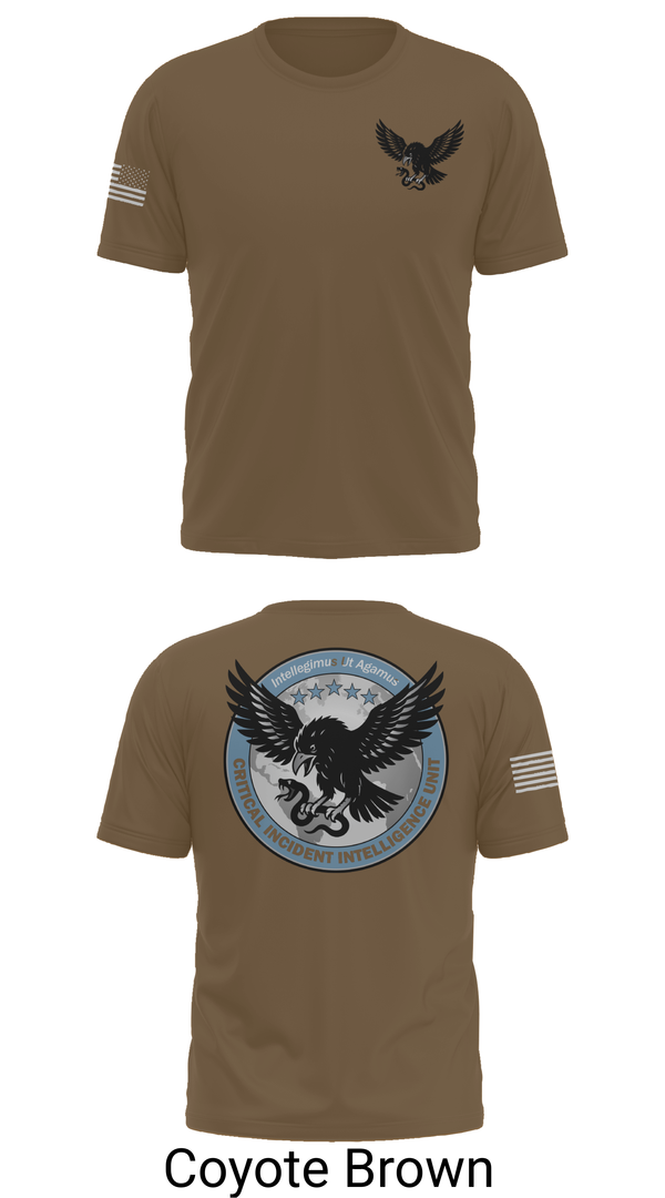 Old School Cotton Feel Shirt, Critical Incident Intelligence Unit, , Teamtime, Team time, sublimation, custom sports apparel, team uniforms, spirit wear, spiritwear, sports uniforms, custom shirts, team store, custom team store, fundraiser sports, apparel fundraiser