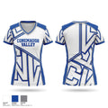 Conemaugh valley Women's Short Sleeve V-neck Shirt - 1