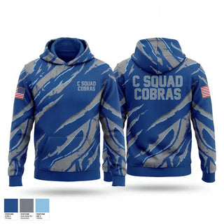Hoodie, C Squad Cobras, Police, Teamtime, Team time, sublimation, custom sports apparel, team uniforms, spirit wear, spiritwear, sports uniforms, custom shirts, team store, custom team store, fundraiser sports, apparel fundraiser