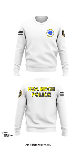 Crew Neck Sweatshirt, NSA Mechanicsburg, , Teamtime, Team time, sublimation, custom sports apparel, team uniforms, spirit wear, spiritwear, sports uniforms, custom shirts, team store, custom team store, fundraiser sports, apparel fundraiser